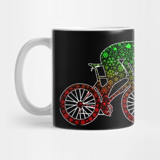 Merry Christmas by Bike Mug